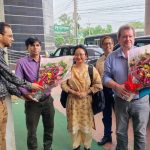 বগুড়ায় আন্তর্জাতিক কৃষি উন্নয়ন তহবিল (ইফাদ) মিশন কর্তৃক আরএমটিপি প্রকল্প কার্যক্রম পরিদর্শন