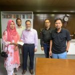 গাক কর্তৃক উচ্চ শিক্ষা বৃত্তির চেক প্রদান