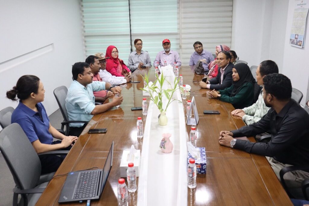 SAARC Agriculture Centre (SAC) এর প্রতিনিধিগণ কর্তৃক গাক’র কার্যক্রম পরিদর্শন এবং মতবিনিময় সভা অনুষ্ঠিত