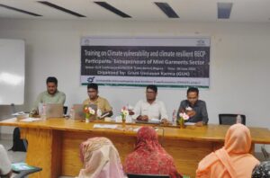 GUK SMART Project Organizes Training on Climate Vulnerability and Climate Resilient RECP